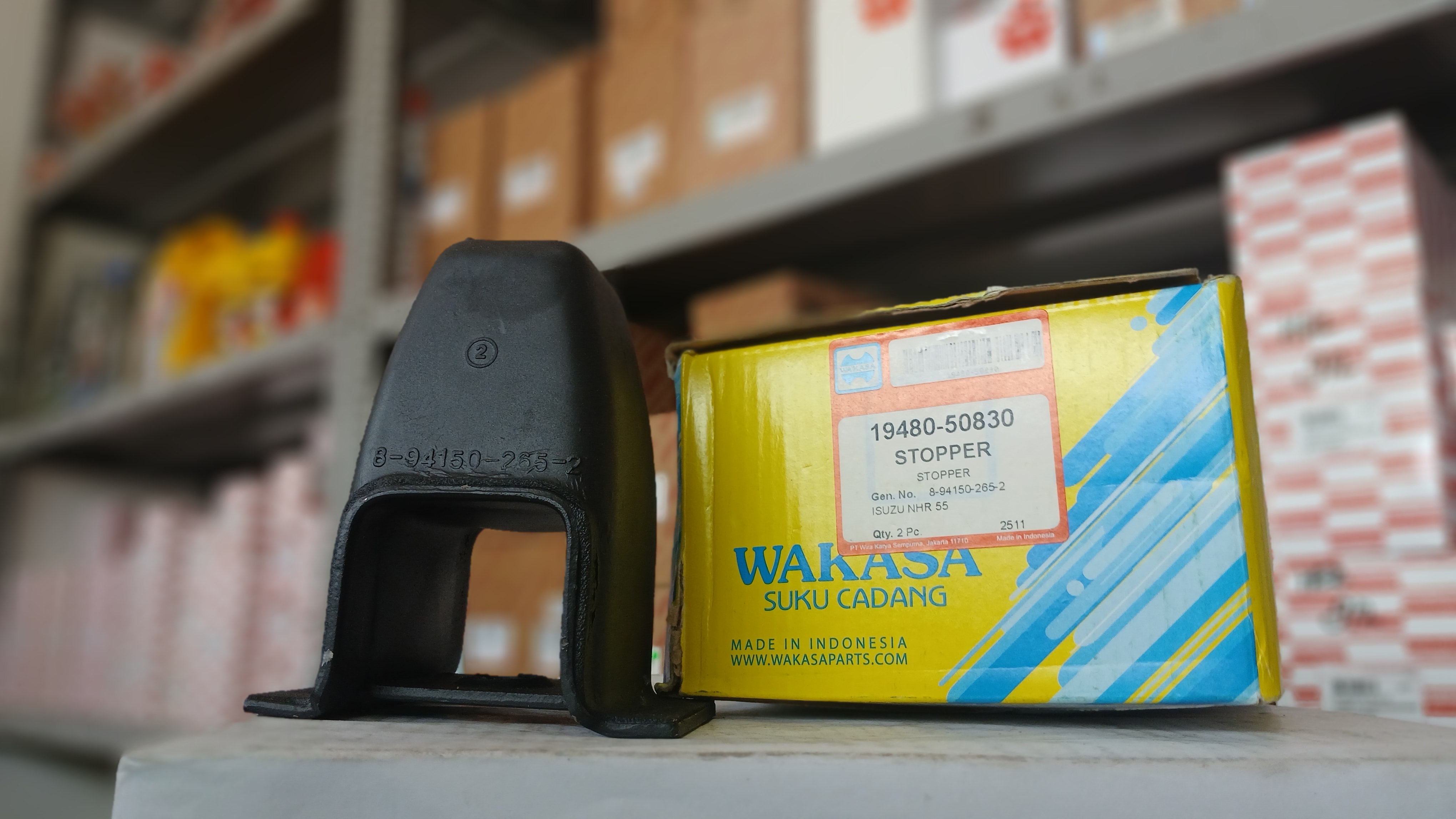 Karet stoper pir depan Dutro